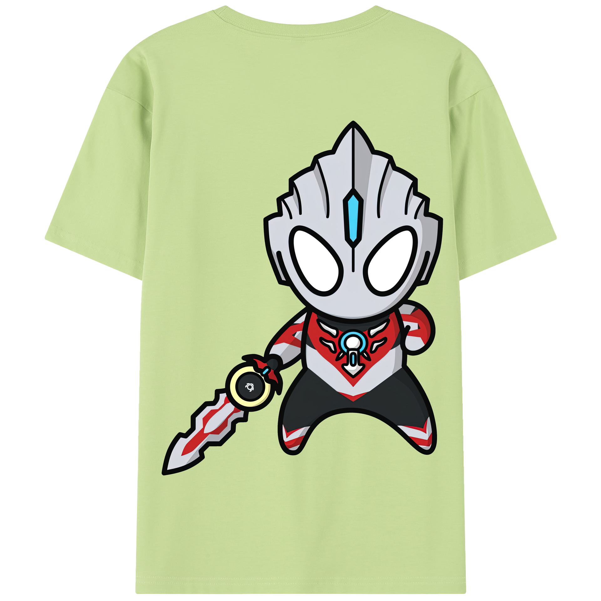 （画像用） ウルトラマン Ultraman 綿100％半袖Tシャツ（背面プリント）